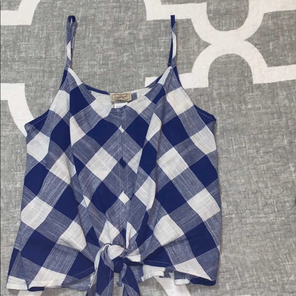 Eyelash Couture tank top